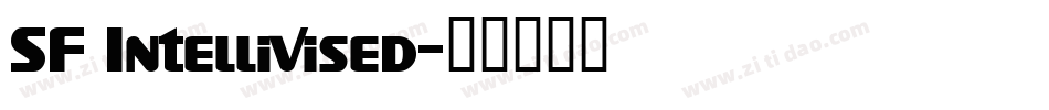 SF Intellivised字体转换